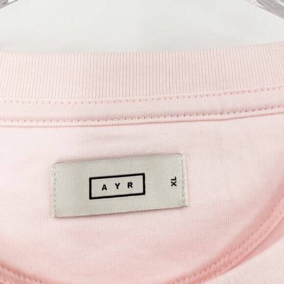 NWT AYR The Original T The Perfect T-Shirt in Jaipur Pink Short Sleeve  XL - Picture 3 of 7